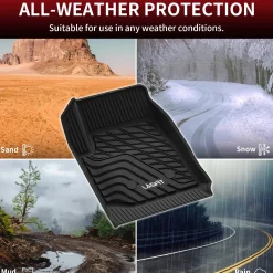 Fit for 2015-2022 Chevrolet Colorado Floor Mats, Fit Carpet Floor Only