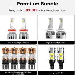 Fit for 2023-2026 Chevrolet Colorado LED Bulbs Upgrade | Tested and Verified