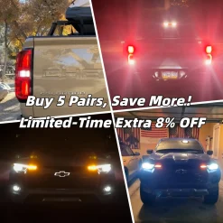 Fit for 2023-2026 Chevrolet Colorado LED Bulbs Upgrade | Tested and Verified