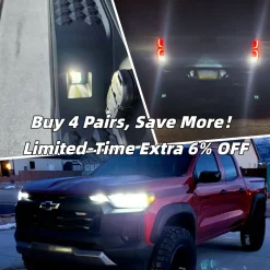 Fit for 2023-2026 Chevrolet Colorado LED Bulbs Upgrade | Tested and Verified