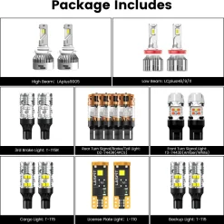Fit for 2023-2026 Chevrolet Colorado LED Bulbs Upgrade | Tested and Verified