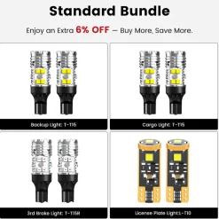 Fit for 2023-2026 Chevrolet Colorado LED Bulbs Upgrade | Tested and Verified