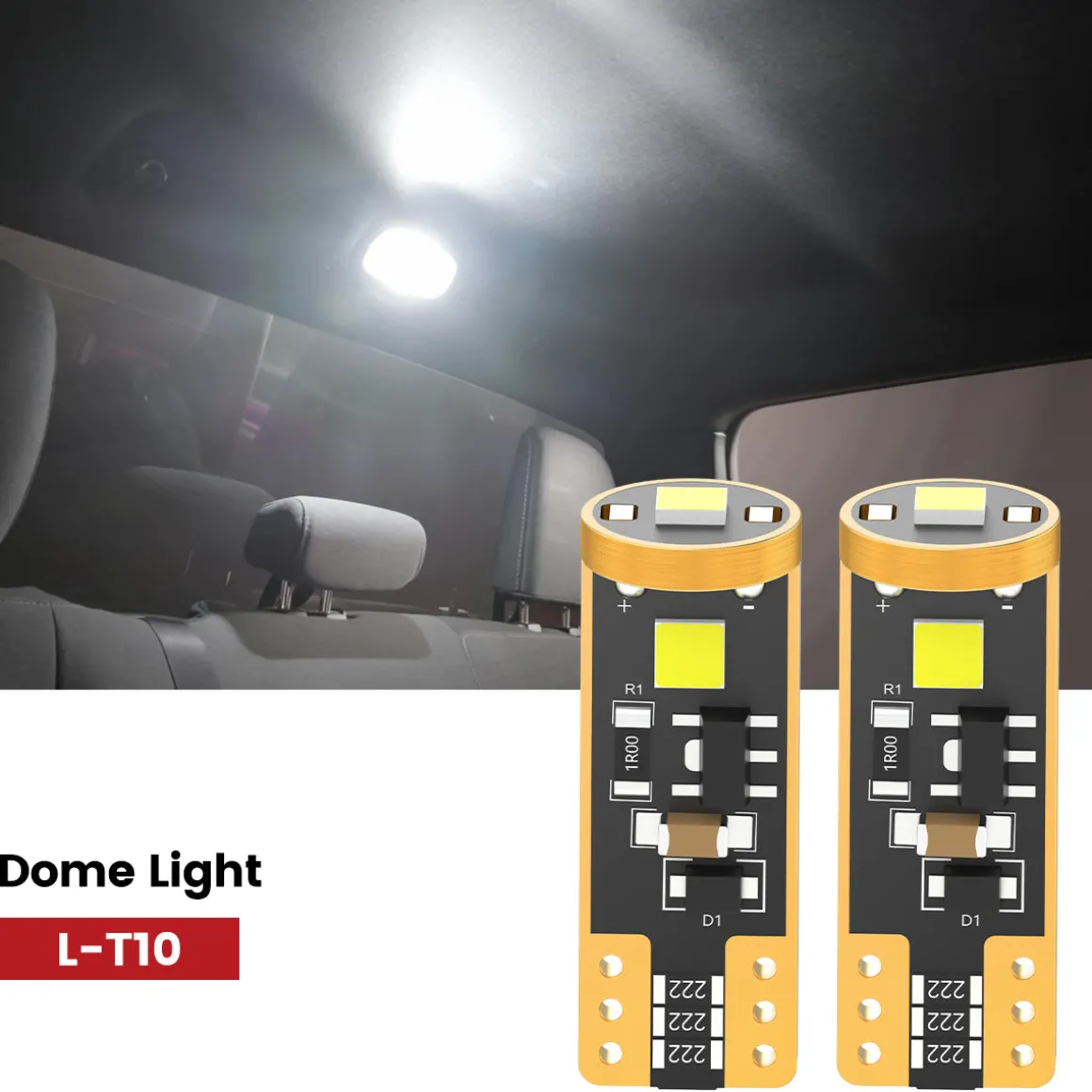 Fit for 2015-2022 Chevrolet Colorado LED Bulbs Upgrade | Tested and Verified