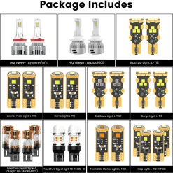 Fit for 2015-2022 Chevrolet Colorado LED Bulbs Upgrade | Tested and Verified