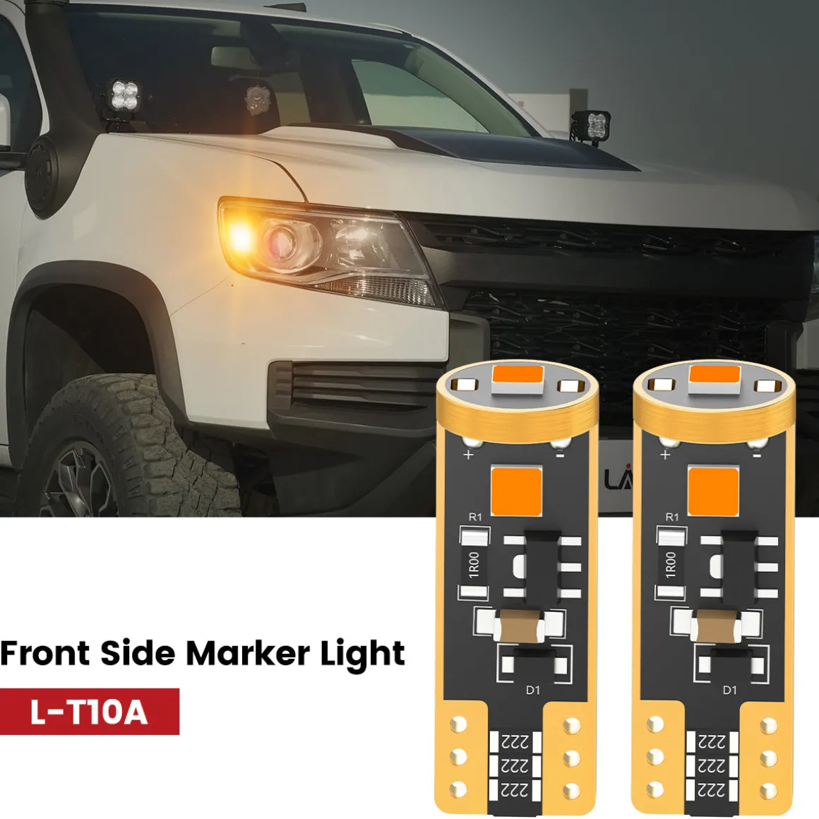 Fit for 2015-2022 Chevrolet Colorado LED Bulbs Upgrade | Tested and Verified