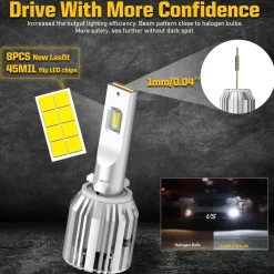 Fit for 1997-2004 Chevrolet Corvette LED Bulbs 880 Exterior Lights