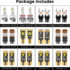 Fit for 2011-2015 Chevrolet Cruze LED Bulbs Upgrade