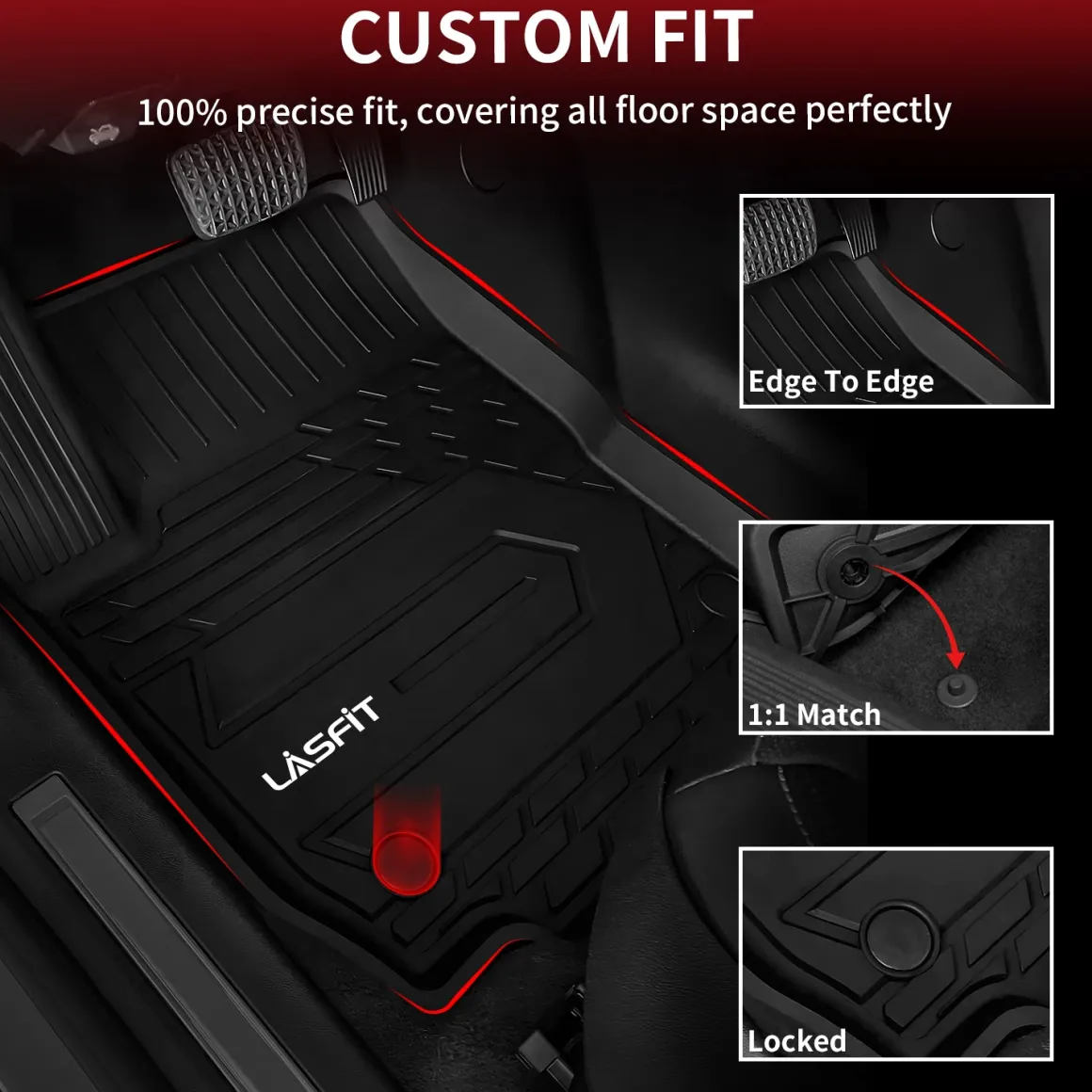 Fit for 2018-2024 Chevrolet Equinox Floor Mats or Seatback & Cargo Mat, Don't Fit Equinox EV