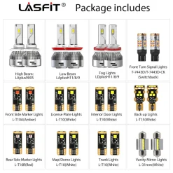 Fit for 2010-2015 Chevrolet Equinox LED Bulbs H11 9005 Exterior Interior Lights