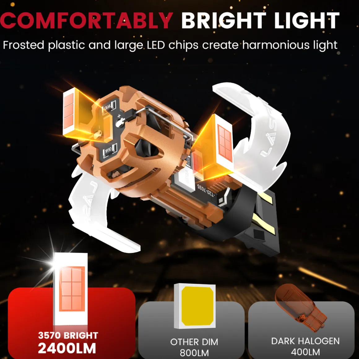 Fit for 2016-2017 Chevrolet Equinox LED Bulbs H11 9005 Exterior Interior Lights