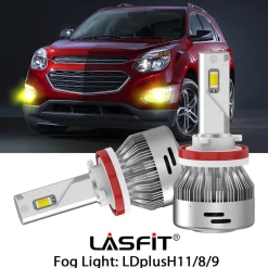 Fit for 2016-2017 Chevrolet Equinox LED Bulbs H11 9005 Exterior Interior Lights