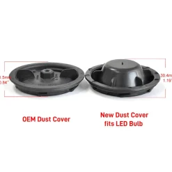 Fit for Chevrolet Equinox 2017 2018 LED Bulb Dust Cover Seal Cap Waterproof OEM Design