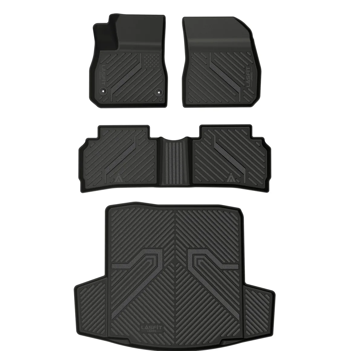Fit for 2016-2025 Chevrolet Malibu Floor Mats & Cargo Mat, Don't Fit Hybrid or 2016 Malibu Limited