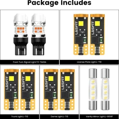 Fit for 2019-2025 Chevrolet Malibu LED Bulbs Upgrade | Tested and Verified