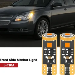 Fit for 2008-2012 Chevrolet Malibu The Brightest LED Bulbs Upgrade
