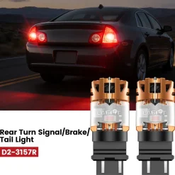 Fit for 2008-2012 Chevrolet Malibu The Brightest LED Bulbs Upgrade
