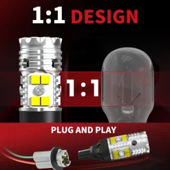 Fit for 2016-2018 Chevrolet Malibu The Brightest LED Bulbs Upgrade