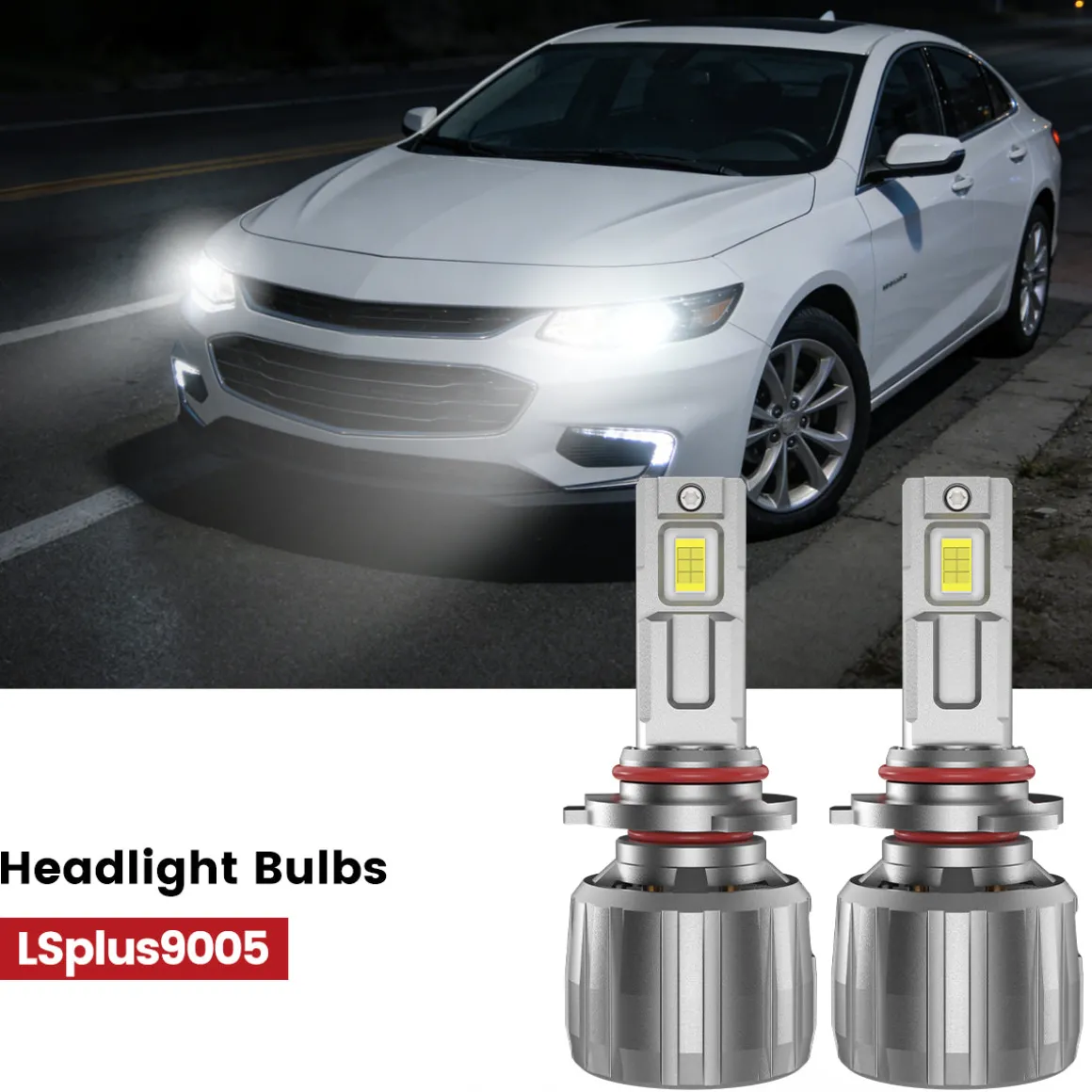 Fit for 2016-2018 Chevrolet Malibu The Brightest LED Bulbs Upgrade