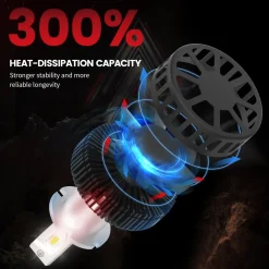 Fit for 2016-2018 Chevrolet Silverado 1500 Custom D5S HID to LED Conversion Bulbs | Pro-DC Series