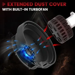 Fit for 2016-2018 Chevrolet Silverado 1500 Custom D5S HID to LED Conversion Bulbs | Pro-DC Series