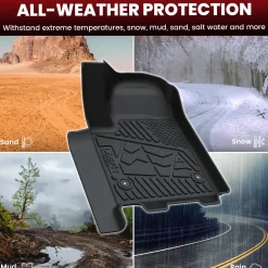 Fit for 2024-2026 Chevrolet Silverado EV Floor Mats