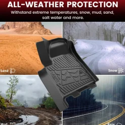 Fit for 2024-2026 Chevrolet Silverado EV Floor Mats