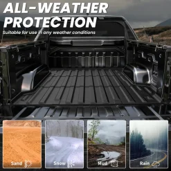 Fit for 2024-2026 Chevrolet Silverado EV 5.9FT Bed Mat