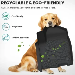 Fit for 2019-2026 Chevrolet Silverado 1500 Floor Mats, Fit Carpet Floor Only, Not Fit 2019 Silverado 1500 LD