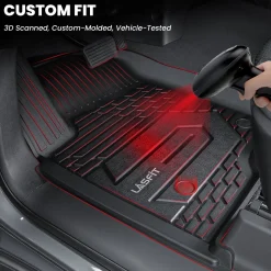 Fit for 2019-2026 Chevrolet Silverado 1500 Floor Mats, Fit Carpet Floor Only, Not Fit 2019 Silverado 1500 LD