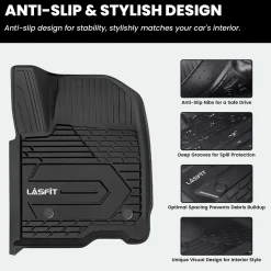 Fit for 2020-2026 Chevrolet Silverado 2500HD 3500HD Floor Mats, Fit Carpet Floor Only