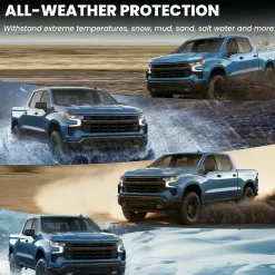 Fit for 2020-2026 Chevrolet Silverado 2500HD 3500HD Floor Mats, Fit Carpet Floor Only