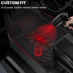Fit for 2020-2026 Chevrolet Silverado 2500HD 3500HD Floor Mats, Fit Carpet Floor Only