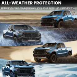 Fit for 2020-2026 Chevrolet Silverado 2500HD 3500HD Floor Mats, Fit Carpet Floor Only
