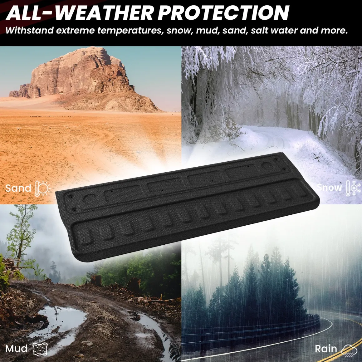Fit for 2020-2026 Chevrolet Silverado 2500HD 3500HD 6.8FT Bed Mat or Tailgate Mat, Not for 5th Wheel Package