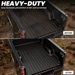Fit for 2020-2026 Chevrolet Silverado 2500HD 3500HD 6.8FT Bed Mat or Tailgate Mat, Not for 5th Wheel Package