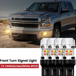 Fit for 2014-2015 Chevrolet Silverado 1500 LED Bulbs Upgrade | Tested and Verified