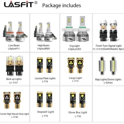 Fit for 2007-2014 Chevrolet Silverado 2500 3500 LED Bulbs Upgrade | Tested and Verified