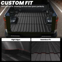 Fit for 2019-2026 Chevrolet Silverado 1500 Truck Bed Mat or Tailgate Mat, Not for 2019 Silverado LD