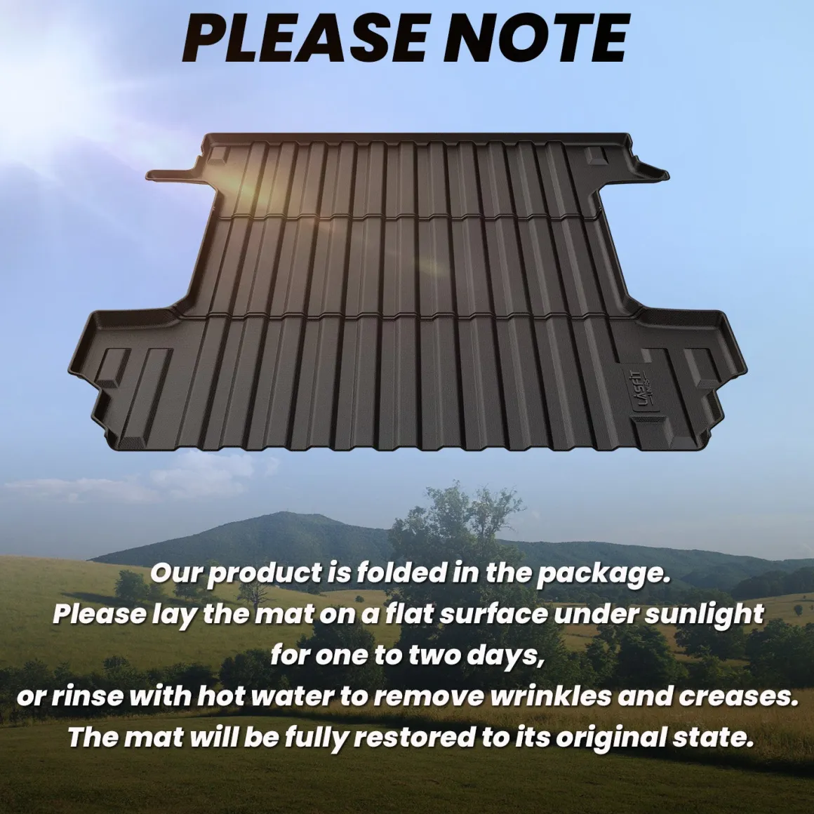 Fit for 2019-2026 Chevrolet Silverado 1500 Truck Bed Mat or Tailgate Mat, Not for 2019 Silverado LD