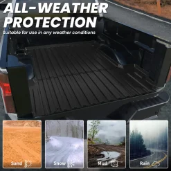 Fit for 2019-2026 Chevrolet Silverado 1500 Truck Bed Mat or Tailgate Mat, Not for 2019 Silverado LD