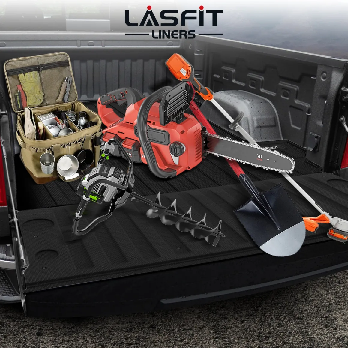 Fit for 2019-2026 Chevrolet Silverado 1500 Truck Bed Mat or Tailgate Mat, Not for 2019 Silverado LD
