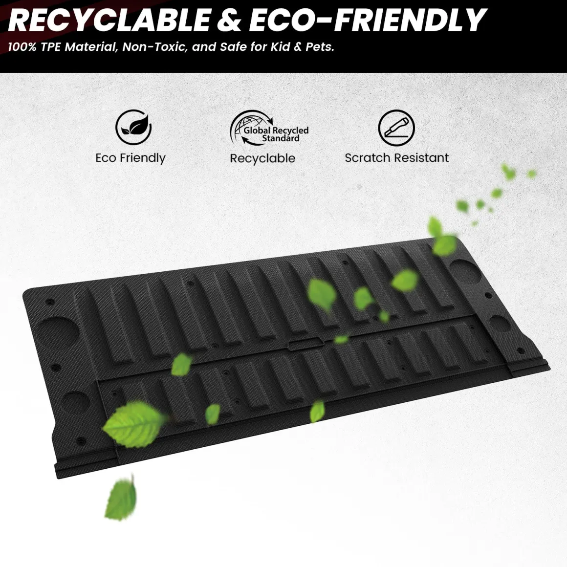 Fit for 2019-2026 Chevrolet Silverado 1500 Truck Bed Mat or Tailgate Mat, Not for 2019 Silverado LD