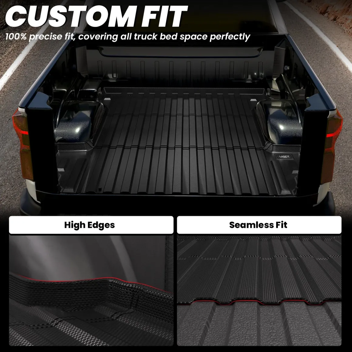 Fit for 2019-2026 Chevrolet Silverado 1500 Truck Bed Mat or Tailgate Mat, Not for 2019 Silverado LD