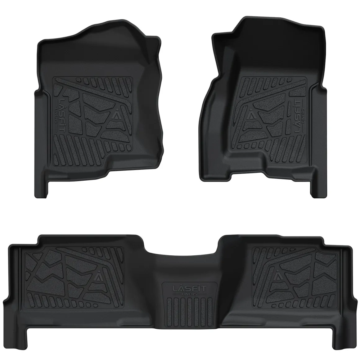 Fit for 2000-2006 Chevrolet Suburban 1st & 2nd Row Floor Mats, Fit 2nd Row Bench Seat Only