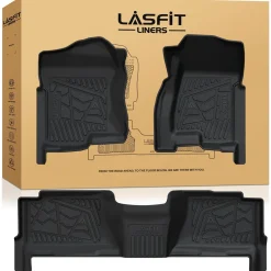 Fit for 2000-2006 Chevrolet Suburban 1st & 2nd Row Floor Mats, Fit 2nd Row Bench Seat Only