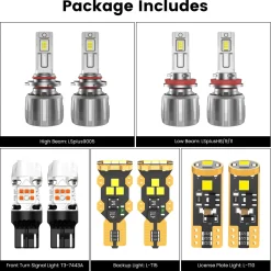 Fit for 2015-2020 Chevrolet Suburban The Brightest LED Bulbs Upgrade | Tested and Verified