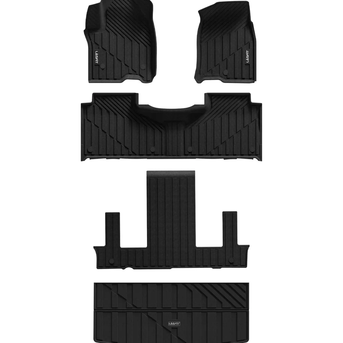 Fit for 2021–2026 Chevrolet Tahoe Floor & Cargo Mats Protection Sets, Not Fit 9 seats