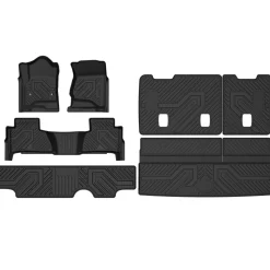 Fit for 2015-2020 Chevrolet Tahoe 7/8 Seats Floor Mats & Seatback & Cargo Mat