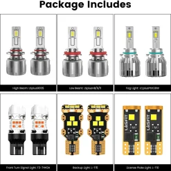 Fit for 2015-2020 Chevrolet Tahoe The Brightest LED Bulbs Upgrade | Tested and Verified