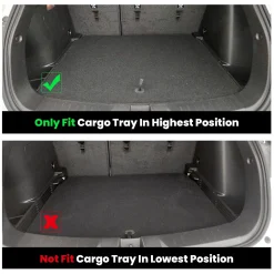 Fit for 2021-2026 Chevrolet Trailblazer Floor Mats, Fit Upper Cargo Deck Position Only